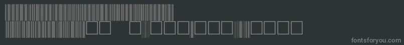 Шрифт V100027 – серые шрифты на чёрном фоне
