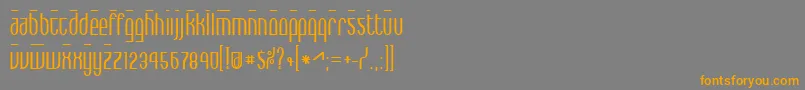 Подробнее о шрифте MaxBold Шрифт MaxBold – оранжевые шрифты на сером фоне