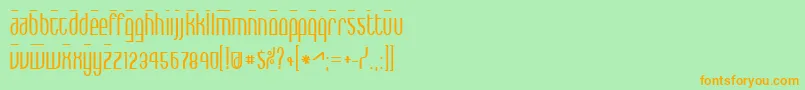 Lisätietoja MaxBold-fontista MaxBold-fontti – oranssit fontit vihreällä taustalla