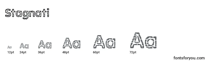 Stagnati Font Sizes