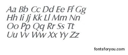 ColumbiaserialMediumItalic Font