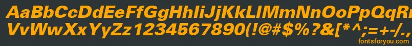 More about NovaBlackSsiExtraBoldItalic Font NovaBlackSsiExtraBoldItalic Font – Orange Fonts on Black Background