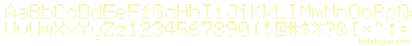 Atomic Clock Radio Font – Yellow Fonts