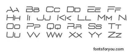 D3EuronismItalic Font