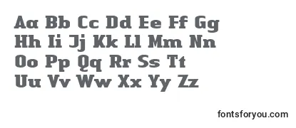 Обзор шрифта LinotypeAuthenticSerifBlack