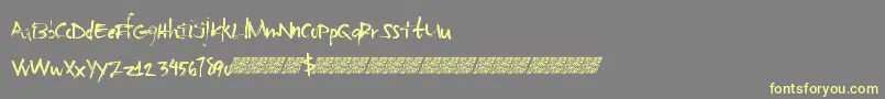 Más sobre la fuente Basicsharpie fuente Basicsharpie – Fuentes Amarillas Sobre Fondo Gris