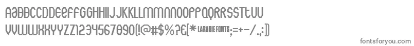 Rothwell ffy-fontti – harmaat kirjasimet valkoisella taustalla