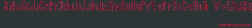 TheSuperRyal2015 Font – Red Fonts on Black Background