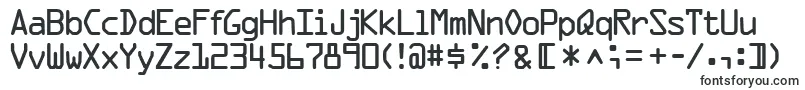 Шрифт Ocr1sskRegular – шрифты, начинающиеся на O