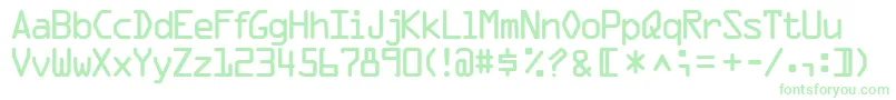 Más sobre la fuente Ocr1sskRegular fuente Ocr1sskRegular – Fuentes Verdes