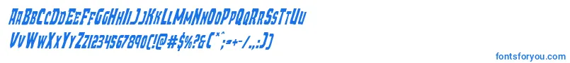 Demonpriestcondital-fontti – siniset fontit valkoisella taustalla