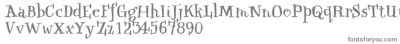 QwinkwellFree Font – Gray Fonts on White Background