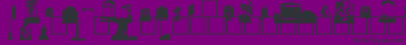 More about GravestoneBats Font GravestoneBats Font – Black Fonts on Purple Background