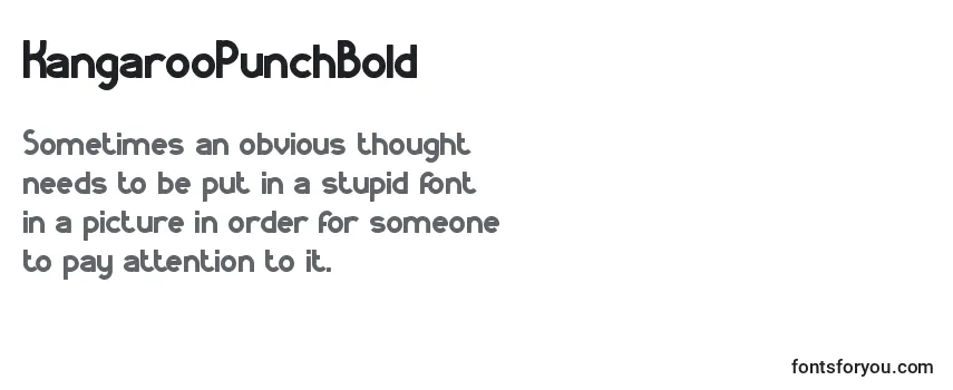 KangarooPunchBold Font