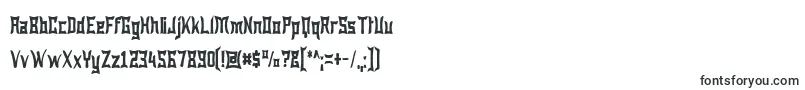 Шрифт WewakNarrow – мелкие шрифты