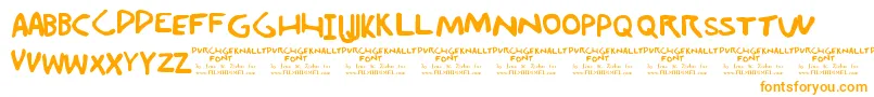 Durchgeknallt Font – Orange Fonts