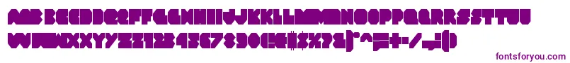 Подробнее о шрифте Vxrocketcond Шрифт Vxrocketcond – фиолетовые шрифты