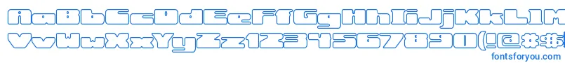 RotundOutlineBrk Font – Blue Fonts