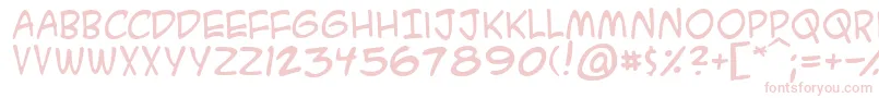 Шрифт Acmesa – розовые шрифты