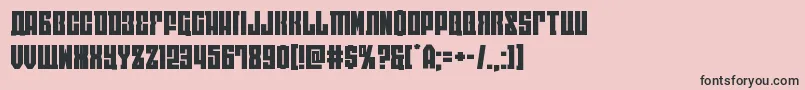 Eastwestexpand Font – Black Fonts on Pink Background