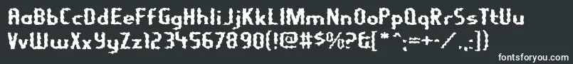 Weitere Informationen zur Nightporter-Schriftart Nightporter-Schriftart – Weiße Schriften