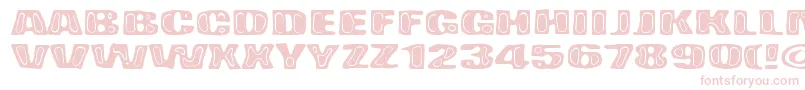 BadPizza Font – Pink Fonts on White Background