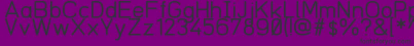 Redring1969V03 Font – Black Fonts on Purple Background