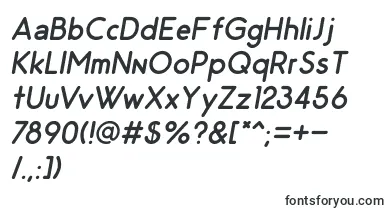 OdinRoundedRegularItalic font – OTF Fonts