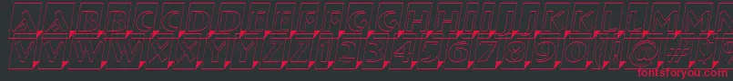 fuente ABremenlcmotl3Dsh – Fuentes Rojas Sobre Fondo Negro