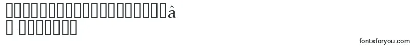 Aucoinlight-Schriftart – hebräische Schriften