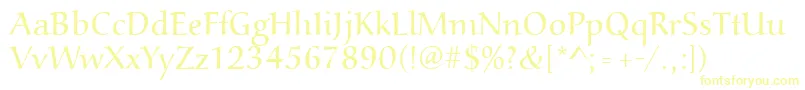 Aucoinlight Font – Yellow Fonts
