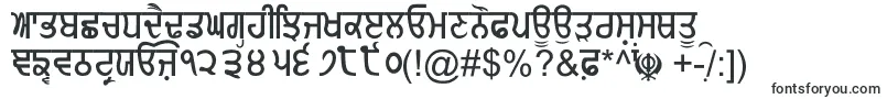 GurmukhiNormal-fontti – Alkavat G:lla olevat fontit