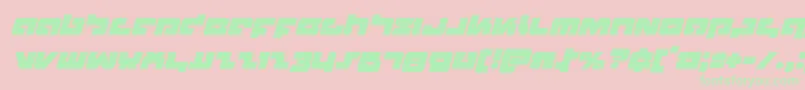 More about Boomstickital Font Boomstickital Font – Green Fonts on Pink Background