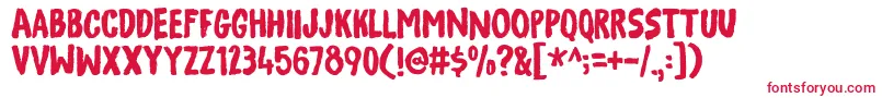 Generousdemo Font – Red Fonts