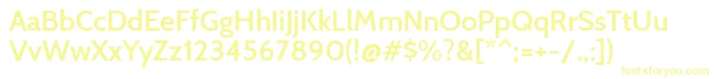 CabinSemibold Font – Yellow Fonts