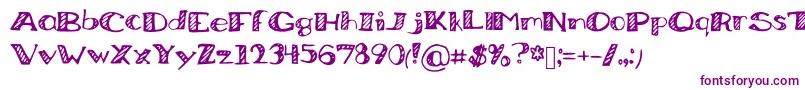 BoredWorkDoodles Font – Purple Fonts