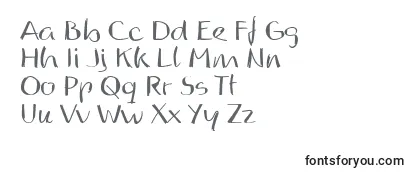 Обзор шрифта Readmyhandll