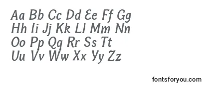 BonoborgBolditalic-fontti