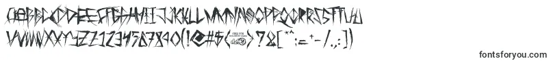 TribalThreat-Schriftart – Schriftarten, die mit T beginnen