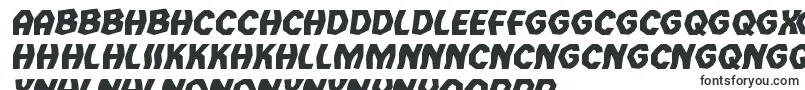Шрифт Vampirebrideexpandital – зулу шрифты