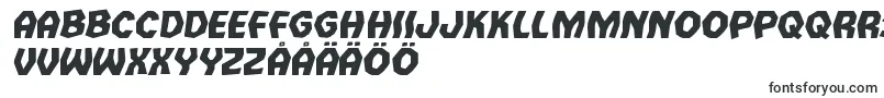 Шрифт Vampirebrideexpandital – шведские шрифты