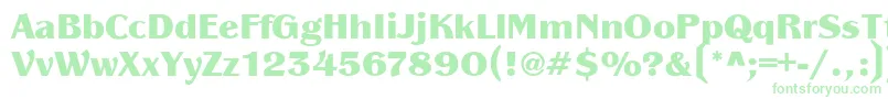 PanacheBlack Font – Green Fonts