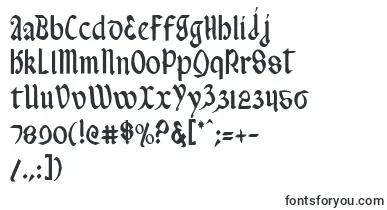 Valeriusc font – old Fonts