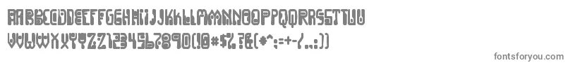 Dignityoflabourink-fontti – harmaat kirjasimet valkoisella taustalla