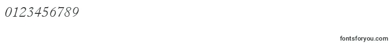 CaslonOldFaceItalicBt Font – Fonts for Numbers and Digits