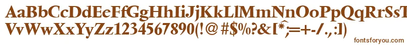 V691RomanBold Font – Brown Fonts
