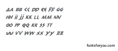 300TrojansItalic Font