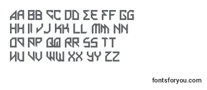 MetalArhythmetic-fontti