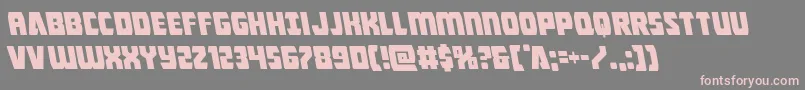 More about Intergalacticleft Font Intergalacticleft Font – Pink Fonts on Gray Background