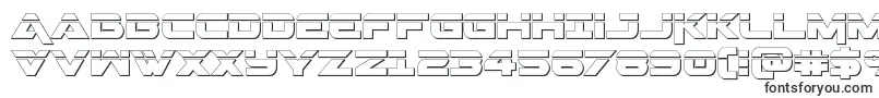 Geminalaser3D-fontti – raskaat fontit